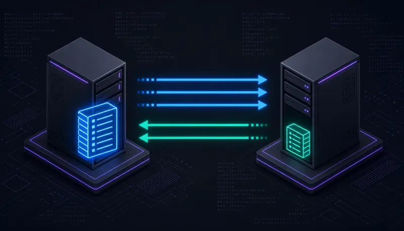 Как перенести базу данных MySQL на другой сервер без простоя — иллюстрация
